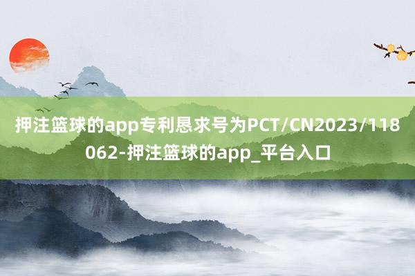 押注篮球的app专利恳求号为PCT/CN2023/118062-押注篮球的app_平台入口